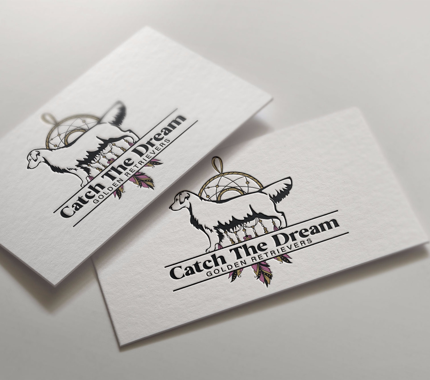 Golden Retrievers logo. 