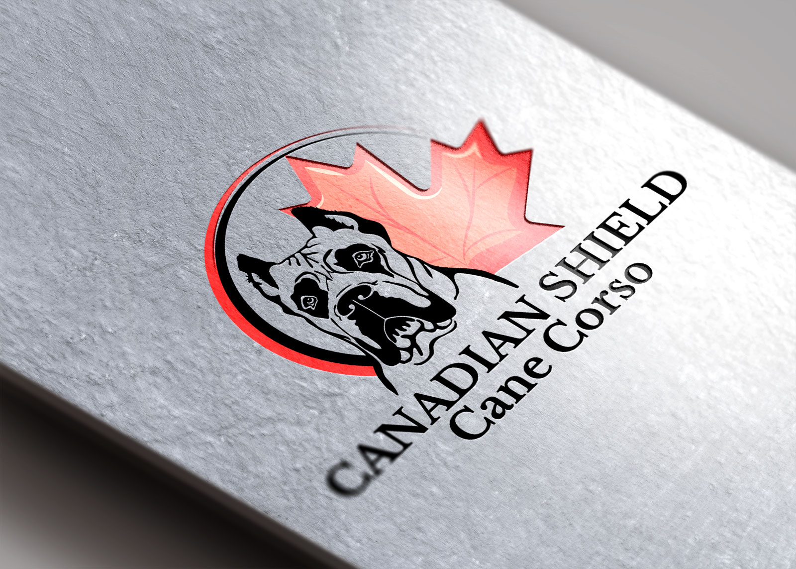 Kennel logos. Cane Corso logos