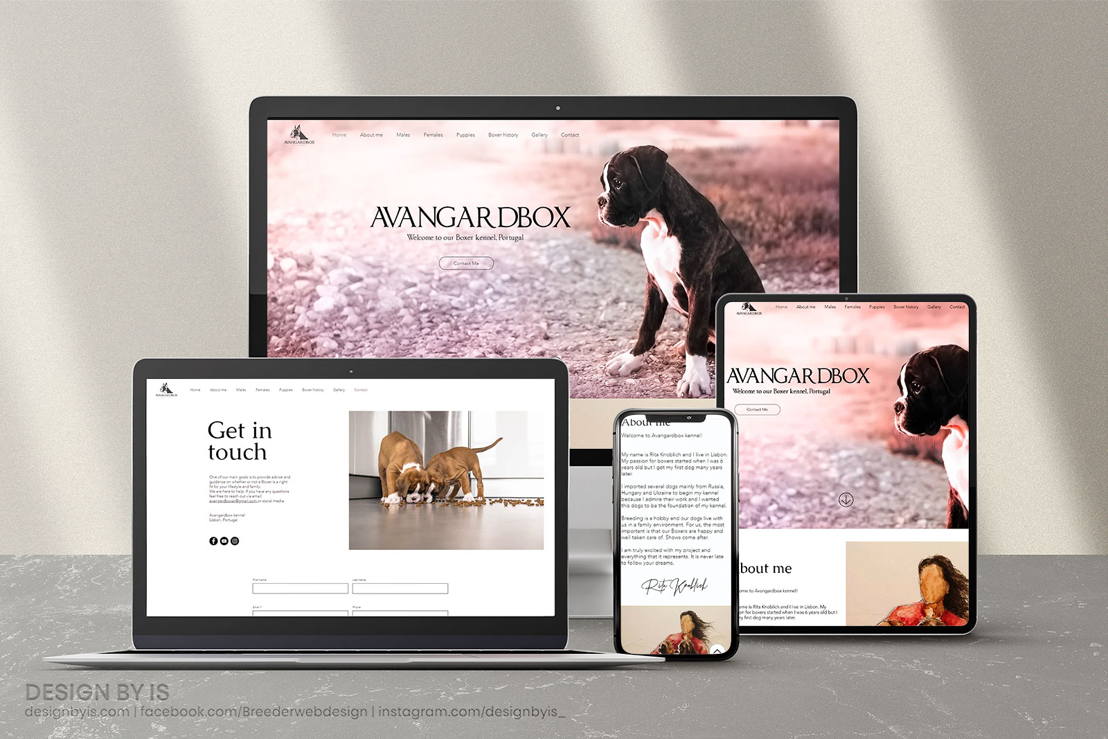 breeder website design