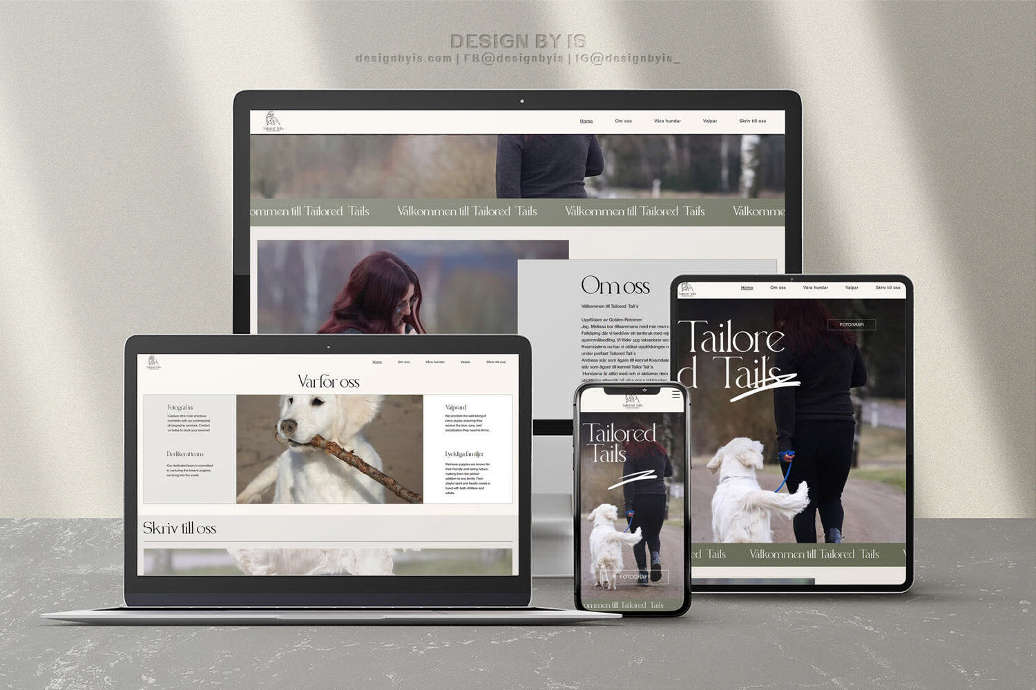 Golden Retriever Breeder Website